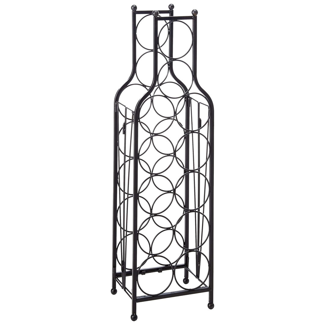Raishon 12 Bottle Floor Wine Bottle Rack Latitude Run®
