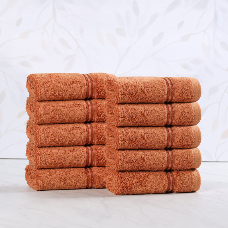 Ensemble de serviettes de bain en coton égyptien certifié Oleg 600 GSM