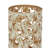 Elegant Gold Metallic Eclectic Leaves Candleholder