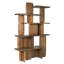 Kilimanjaro Solid Wood Geometric Bookcase