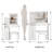 Versatile Compact Vanity Table with Advanced Features for Stylish Dressing