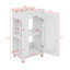 Meuble-lavabo de 20 po avec lavabo, tablette à deux niveaux, tablette réglable-114234408