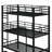 Alverne Triple Bunk Bed With Trundle-1909709357