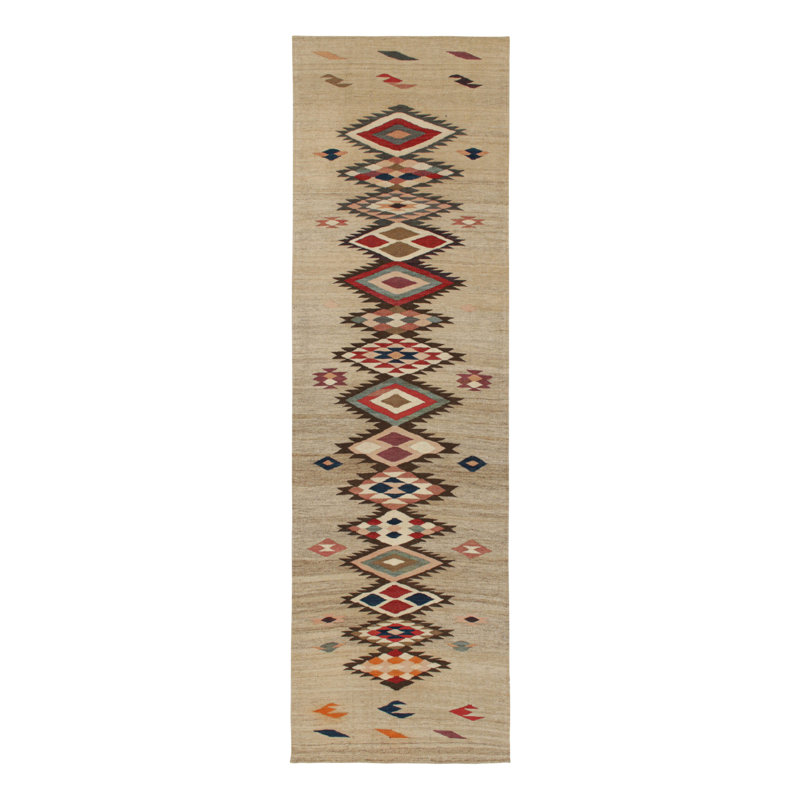 One-of-a-Kind 2'6" X 8'11" Hand Knotted Area Rug