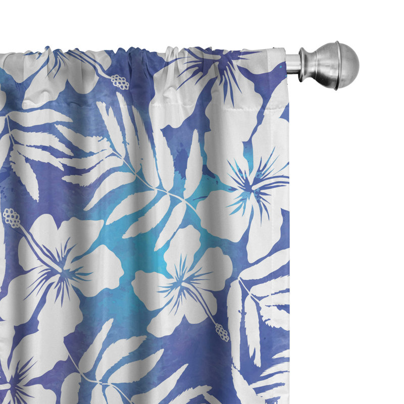 Semi Sheer Sliding Panel Pair, 28" W x 95" L