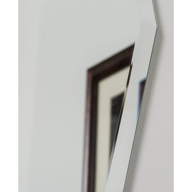 Polebridge Flat Wall Mirror, 31" H x 23 " W x 0.5" D