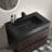 SANDILOOP 18.1'' Quartz Rectangular Bathroom Sink
