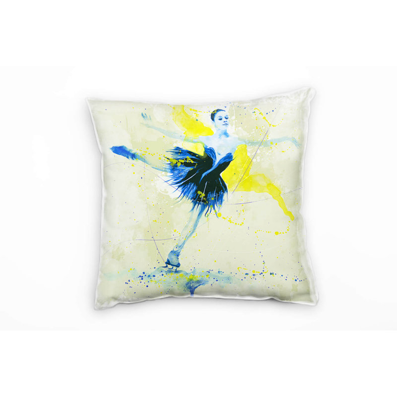 Eiskunstlauf Square Cushion