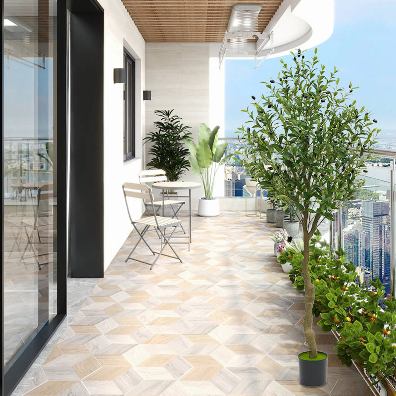 180cm Faux Olive Tree Tree in Planter