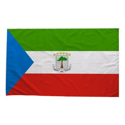 Drapeau de Guinée équatoriale — Drapeau extérieur