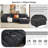110" Modular L-Shape Sectional Sofa - Boucle Fabric with Pull-Line Design, Movable Ottoman & 330 lb Capacity - 4-Seater-1489094819