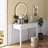 Akiyoshi Computer Desk with Built-In Electrical Outlet-1635082712