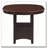 Hester Chestnut Extension Counter Dining Table