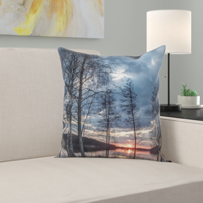Coussin de décor lake