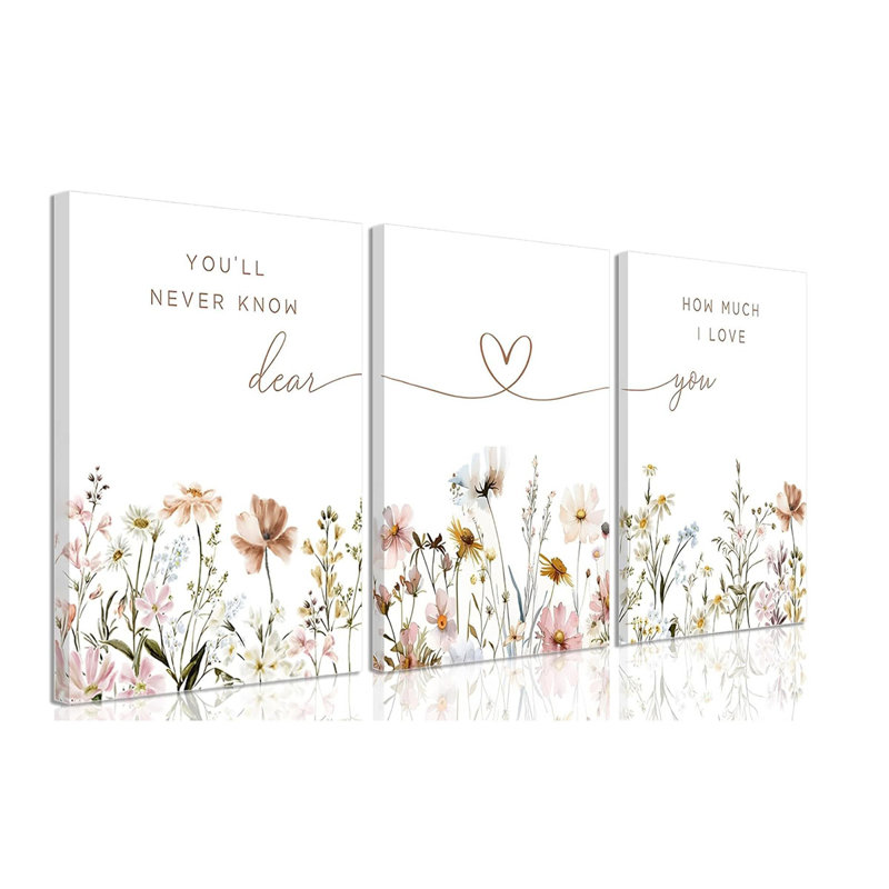 3 Piece Wrapped Canvas Print