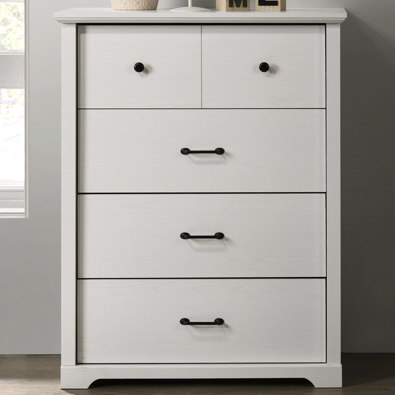 Commode 4 tiroirs, Blanc