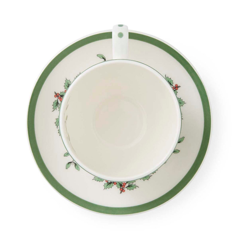 7 Oz Teacup & Saucer
