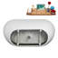 Baignoire et plateau autoportant 59 "avec drain interne 59" Streamline-101686117