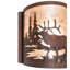 1 - Light Flush Mounted Sconce