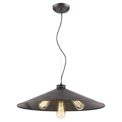 Luminaire suspendu à 3 lumières unique Chatman