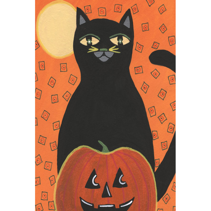Halloween Fun V by Regina Moore - Wrapped Canvas Painting, 46cm H x 30cm W