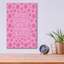 'Yesterday And Today' by Club Daydream Acrylic Glass Wall Art, 12" x 16"