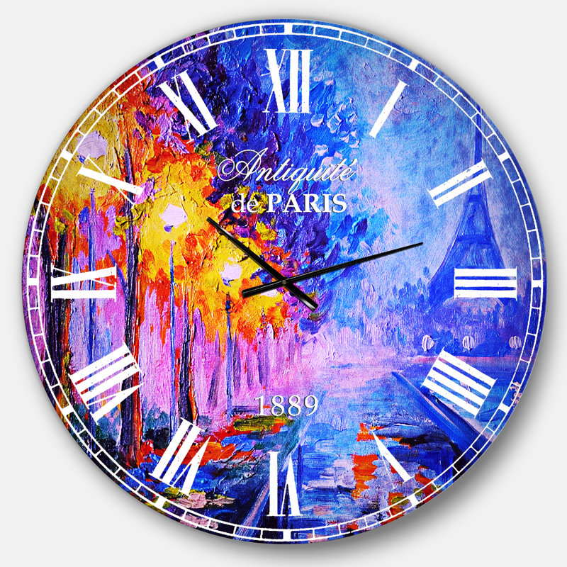 Horloge murale Swigart, Surdimensionné