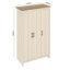 Limestone 3 Door Manufactured Wood Wardrobe-377227406