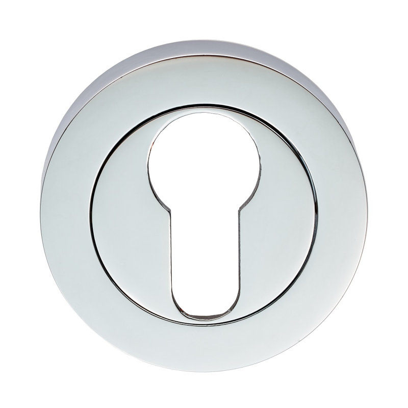 Gerhard Lock Profile on Concealed Fix, Polished Chrome