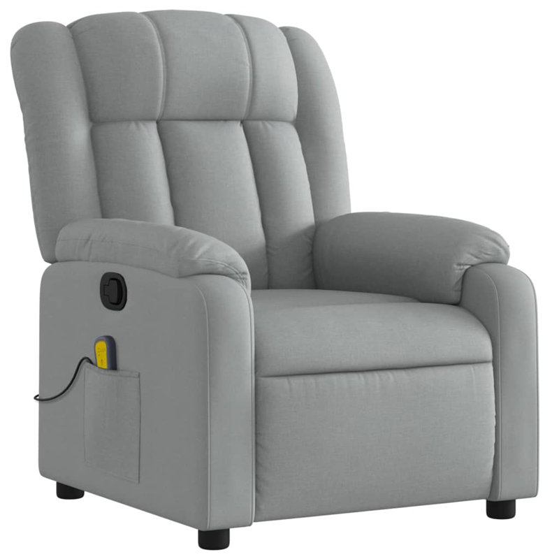 Massage Chair, Light Gray