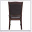 Table de salle à manger de style traditionnel avec rallonge, 2 fauteuils et 6 chaises d'appoint au fini cerisier brun, sièges rembourrés, ensemble de meubles en bois-2003781094