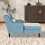 Chaise longue d'intérieur en chenille-496345012