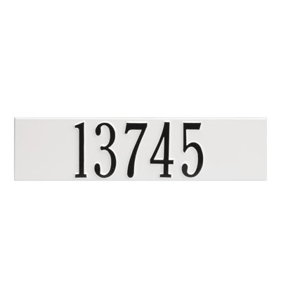 Colonial Mailbox Sign