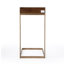 Alec 1 Drawer C Shaped End Table