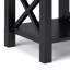 Table de bout rectangulaire étroite en bois massif avec tiroir Kitchener-1147346160-1100977897