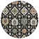 Machine Washable Indoor/Outdoor Husby ACN2200 Bohemian Rug