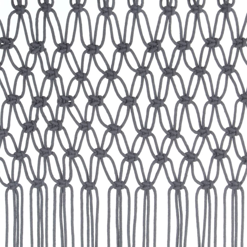 LaSalle Sheer Curtain Single Panel, Anthracite