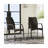 Brown Resin Wicker Outdoor Chairs Set of 2 - Weather Resistant Patio Seating with Iron Frame for Garden, Deck & Poolside