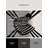 Machine Washable Oryn Zebra Modern Chevron Rug in Gray – Black Binding-1699884844