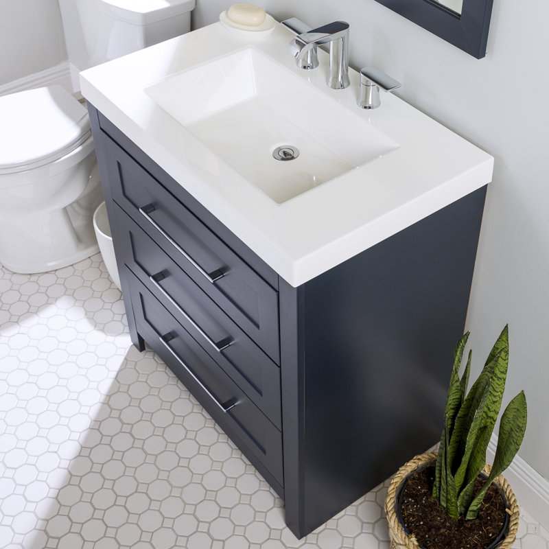 Meuble-lavabo simple avec comptoir 30,5 po Bainbridge