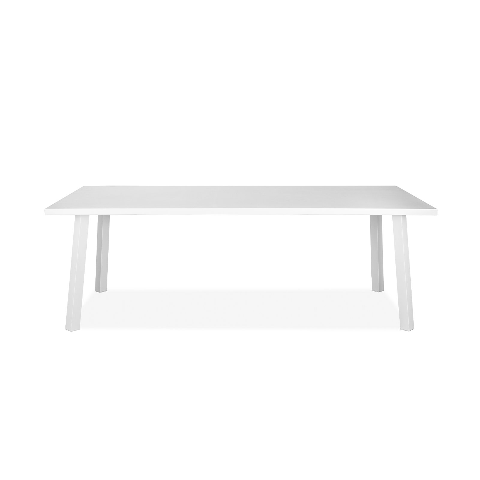 Indianola 87'' Aluminum Outdoor Dining Table