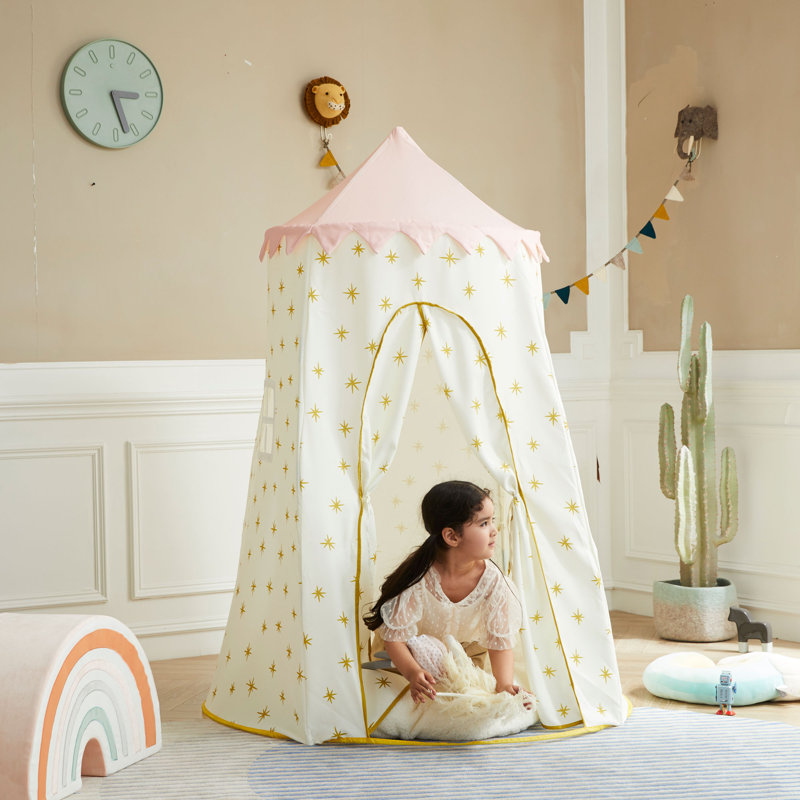 Tente de jeu escamotable en toile 3,9 pi x 3,9 pi Asweets Childrens