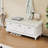 Humdan Fabric Upholstered Storage Bench-1050264406