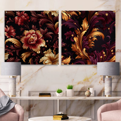 Gainsborough - Abstract Acrylic Wall Art Glass Set Of 2