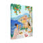 «Bolle filles à Positano» sur toile-94840515