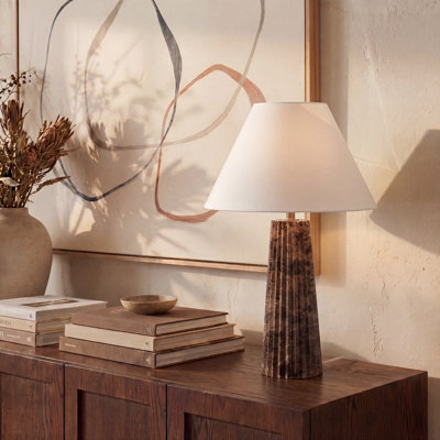 Tashalyn Marble Table Lamp