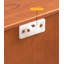 Commode d'appoint style français en bois de cerisier
