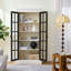 Grande vitrine avec portes et tablettes en verre-940599733