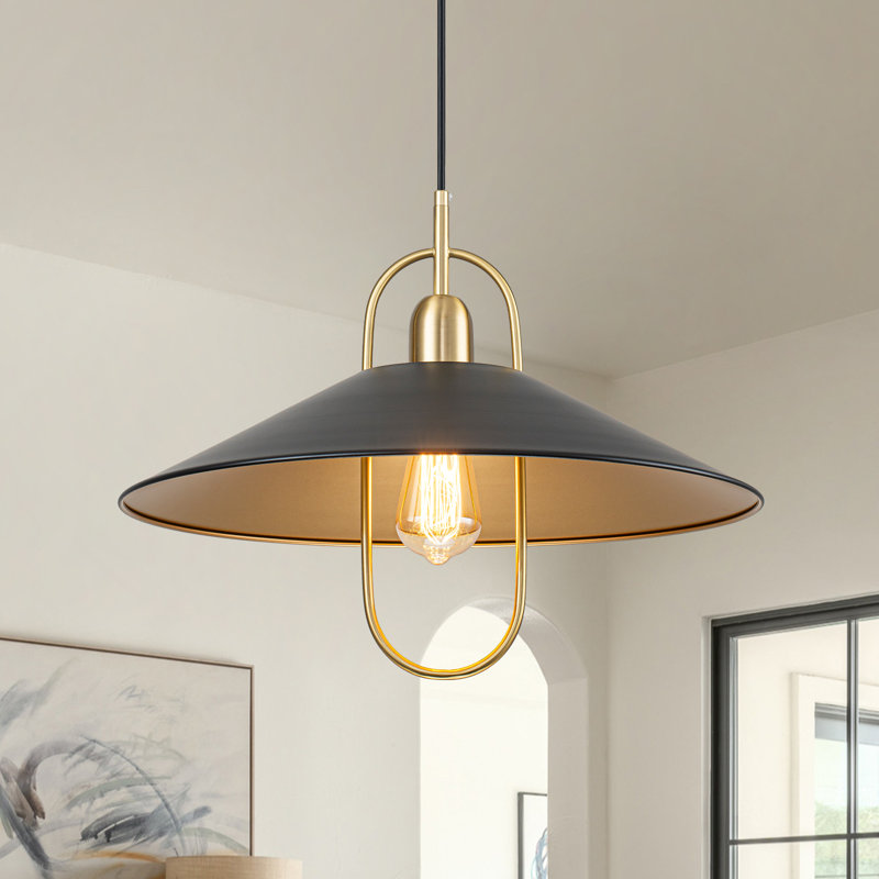 Luminaire suspendu conique 1 lumière