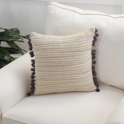  Square Cotton Pillow Cover & Insert